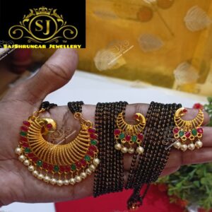 #sajshrungarjewellery#श्रृगारज्वेलरी #festival #dagine #daimaond set #americandiamond #adset #motiset #tanmani#chichpeti #tanmani #pearljewelleryset #mattvati #bajuband #choker #armlet#mangalsutra#maharashtrachae #traditional #jewellery #maharashtrian #dagine #bangdya #bangles #bangle #traditional #marathi # oxidisedms #silverms#tanmani #kashibai #bugadi #bride #marathmol #design #hipbelt #kamberpatt#marathmole #saaj #mangalsutra #belpan #chinchpeti #tanmani #puneri #putalihar #mohanmal #bormala #vajratik #vajrateek # Thanks 