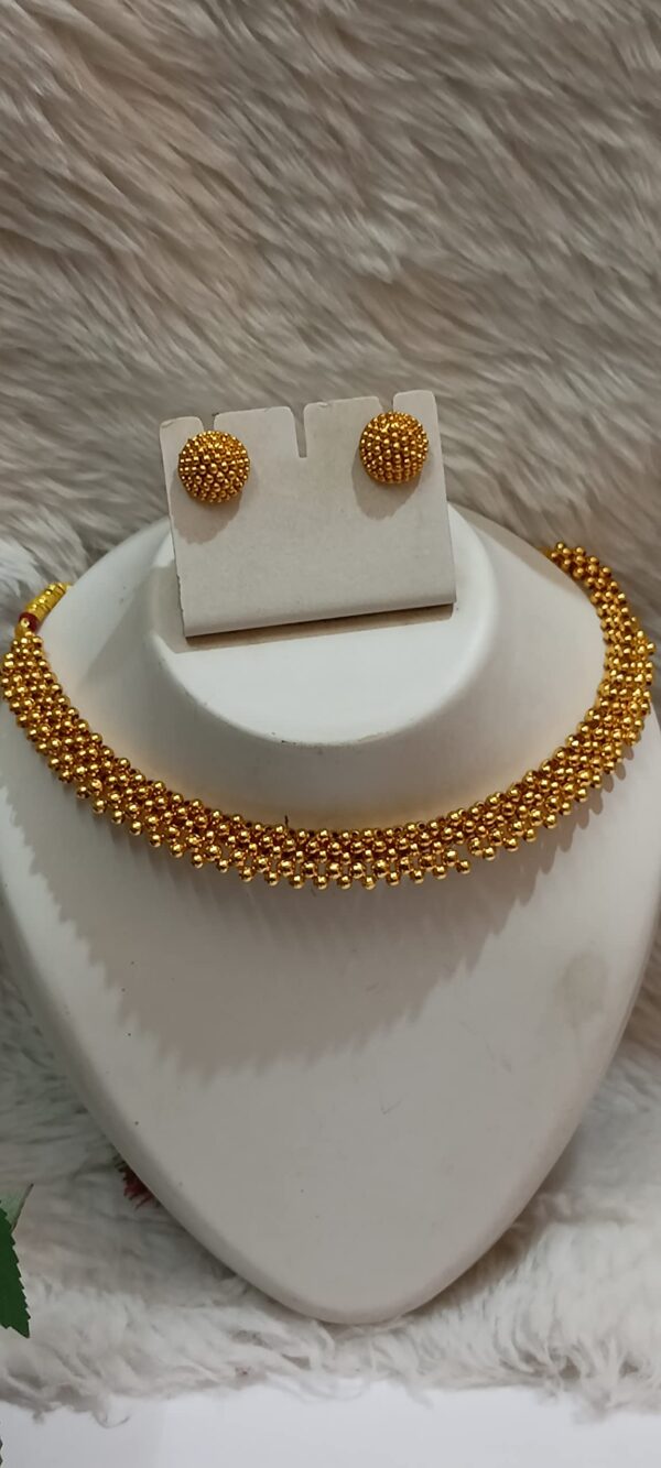 Sajshrungar Thushi with 1 pair earring for women & girls